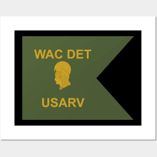 Guidon - WAC DET - USARV Posters and Art